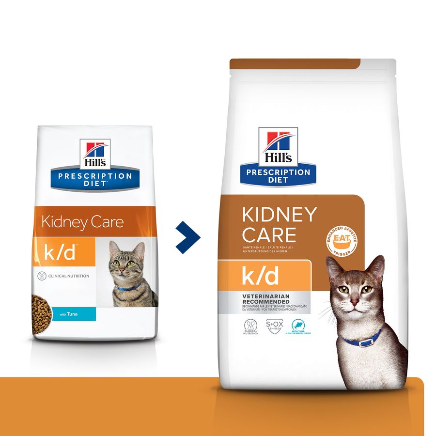 Hills Feline K D Kidney Care Tuna 1.5kg Vet Pet IE