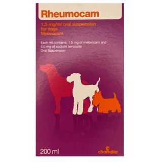 Rheumocam 1.5 mg/ml Oral Suspension for Dogs 200ml