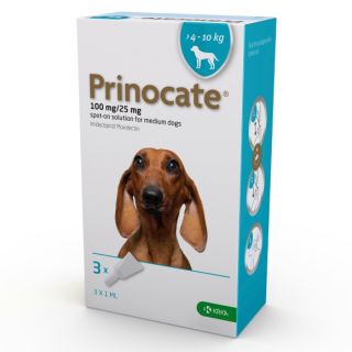 Prinocate 100 mg/25 mg Spot-on Solution for Medium Dogs 1x3