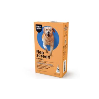 PetShield Fleascreen 268/241.2mg Spot-on Solution for Large Dogs 1x3