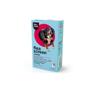 PetShield Fleascreen 402/361.8mg Spot-on Solution for Extra Large Dogs 1x3