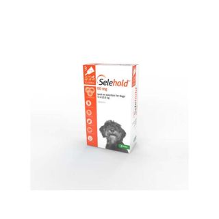 Selehold 60 mg Spot-on Solution for Dogs 5.1–10.0 kg 1x3