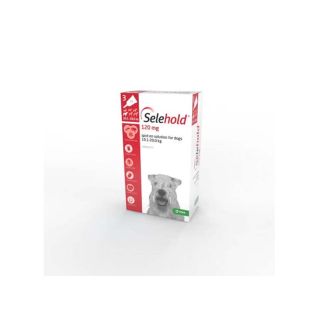 Selehold 120 mg Spot-on Solution for Dogs 10.1–20.0 kg 1x3
