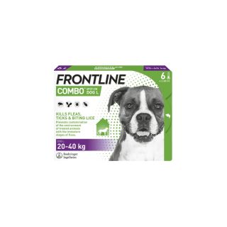 Frontline Combo 268.00 mg / 241.20 mg Spot-on Solution For Dog L 1x6