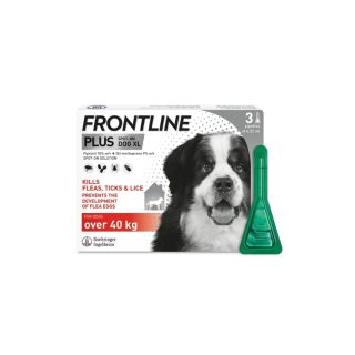 Frontline Plus XL Spot On Dog x 3