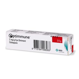 Optimmune 2 mg/g Eye Ointment 3.5gm