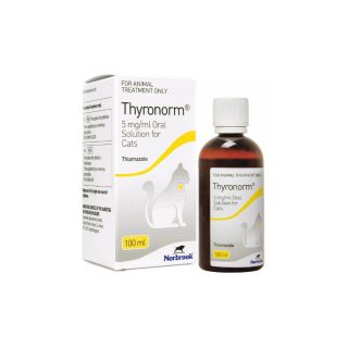 Thyronorm 5 mg/ml Oral Solution for Cats 100ml