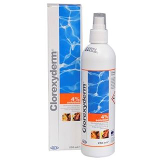 Clorexyderm 4% Solution Spray For Cats & Dogs 200ml