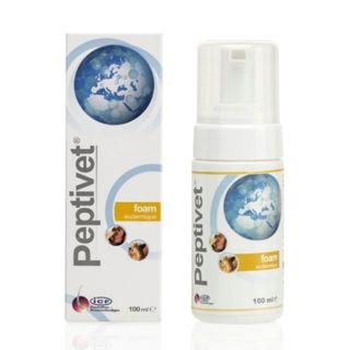 Peptivet Antibacterial/Antifungal Cleansing Foam 100ml