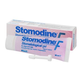 Stomodine F Gel Antibacterial Soothing Gel 30ml