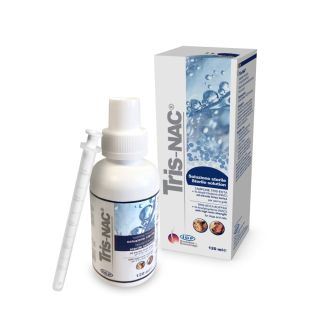 Tris-NAC Sterile Ear and Skin cleanser For Cats and Dogs 120ml