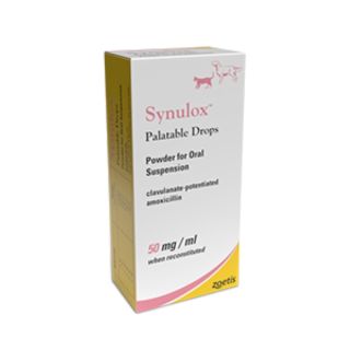 Synulox Palatable Drops Powder for Oral Suspension 15ml