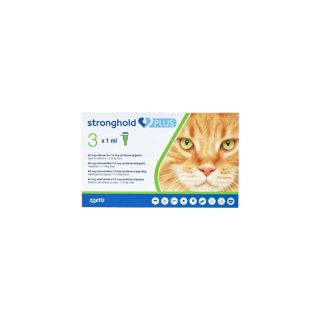 Stronghold Plus 60 mg/10 mg Spot-on Solution for Cats >5 – 10 kg 1x3