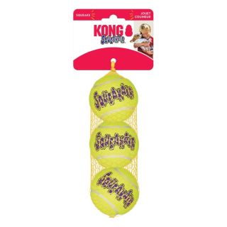 KONG Squeakair Balls Dog Toy - 3 Pack