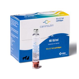 Caninsulin Vetpen Carttridge 2.7ml 1x10 REF16