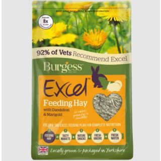 Excel Feeding Hay With Dandelion 1kg