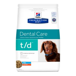 Hills Prescription Diet t/d Dental Care Mini Dry Dog Food 3kg 606381