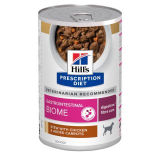 Hills Prescription Diet Gastrointestinal Biome Stew With Chicken Wet Dog Food 12x354g 605650