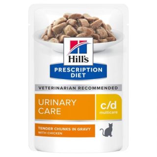 Hills Prescription Diet Feline c/d Multicare Chicken 12x85gm 607352