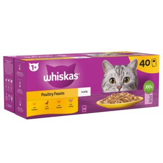 Pedigree Whiskas Poultry Selection 48x85gm