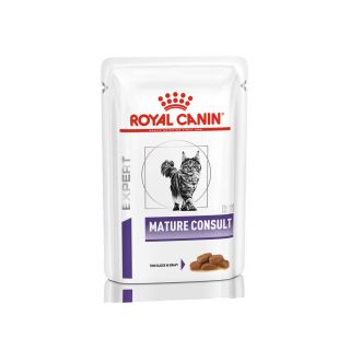 Royal Canin Mature Consult Wet Senior Cat Food 48x85gm