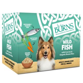 Burns Dog Penlan Fish 6x395gm