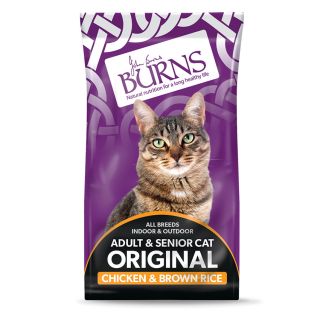 Burns Cat Original Chicken and Brown Rice 10x300gm