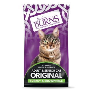 Burns Cat Original Turkey and Brown Rice 10x300gm