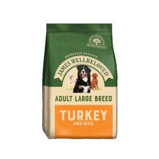 James Wellbeloved Dog Adult Large Breed Turkey & Rice 15kg