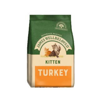 James Wellbeloved Cat Kitten Turkey & Rice 1.5kg