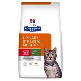 Hills Prescription Diet c/d Urinary Care, Stress + Metabolic Dry Cat Food