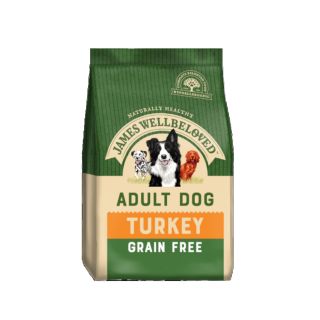 James Wellbeloved Adult Grain Free Turkey Dry Dog Food