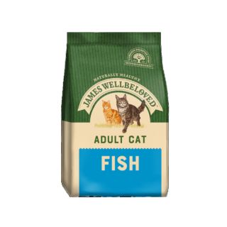 James Wellbeloved Adult Fish & Rice Dry Cat Food