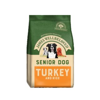 James Wellbeloved Senior Turkey & Rice Dry Dog Food