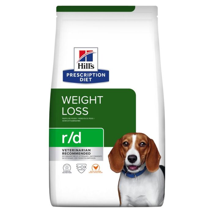 Hills Prescription Diet r d Weight Loss Dry Dog Food 10kg 606401