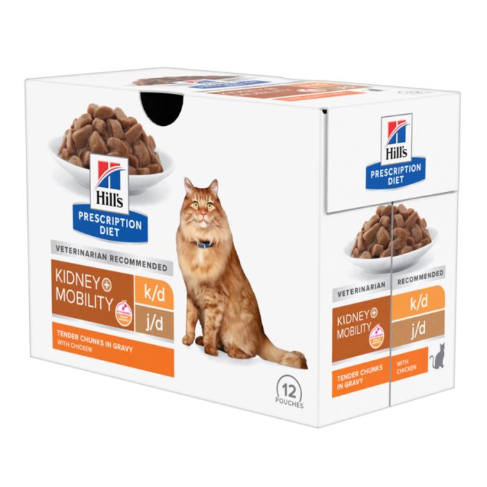 Hills Prescription Diet Feline k/d Mobility 12x85gm 607554