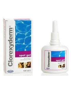 Clorexyderm Spot Gel For Cats and Dogs 100ml