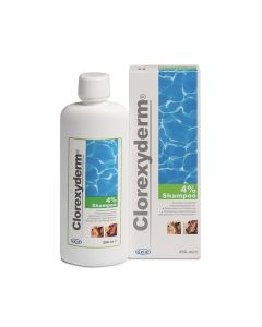 Clorexyderm 4% Shampoo For Cats and Dogs 1l