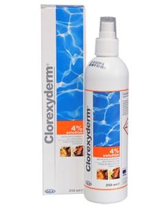 Clorexyderm 4% Solution Spray For Cats & Dogs 200ml