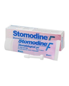Stomodine F Gel Antibacterial Soothing Gel 30ml