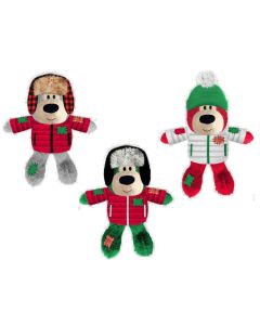 Kong Holiday Wild Knots Bear Assorted Small