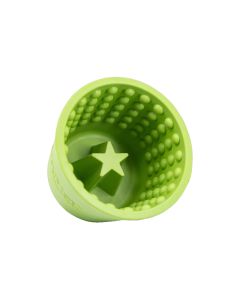 Lickimat Yoggie Pot Green