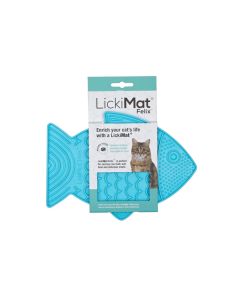 Lickimat Felix Cat Turquoise