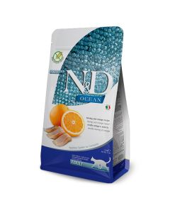 ND Ocean Herring & Orange Adult Cat 1.5kg