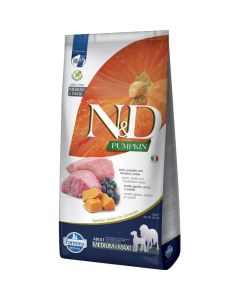 ND Pumpkin Dog Lamb Blueberry Adult Medium & Maxi 12kg
