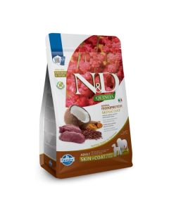 ND Quinoa Dog Skin Coat Vension Coconut Adult All Breeds 2.5kg