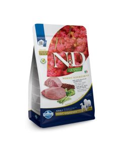 ND Quinoa Dog Weight Management Lamb Broccoli Adult Medium Maxi 7kg