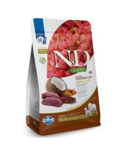 ND Quinoa Dog Skin Coat Vension Coconut Adult Medium Maxi 7kg