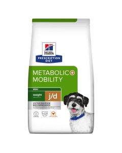 Hills Prescription Diet Metabolic + Mobility Mini Dry Dog Food 3kg 606179