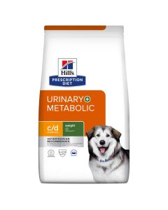 Hills Prescription Diet Urinary c/d + Metabolic Dry Dog Food 12kg 605852